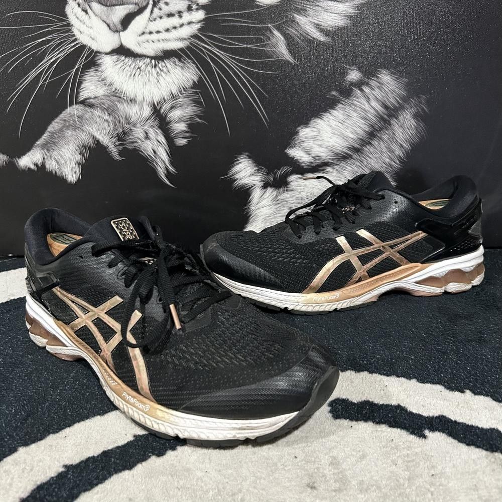 ASICS Gel-Kayano 26 1011A883-001 Athletic Sneaker Men's 12.5 Black Synthetic